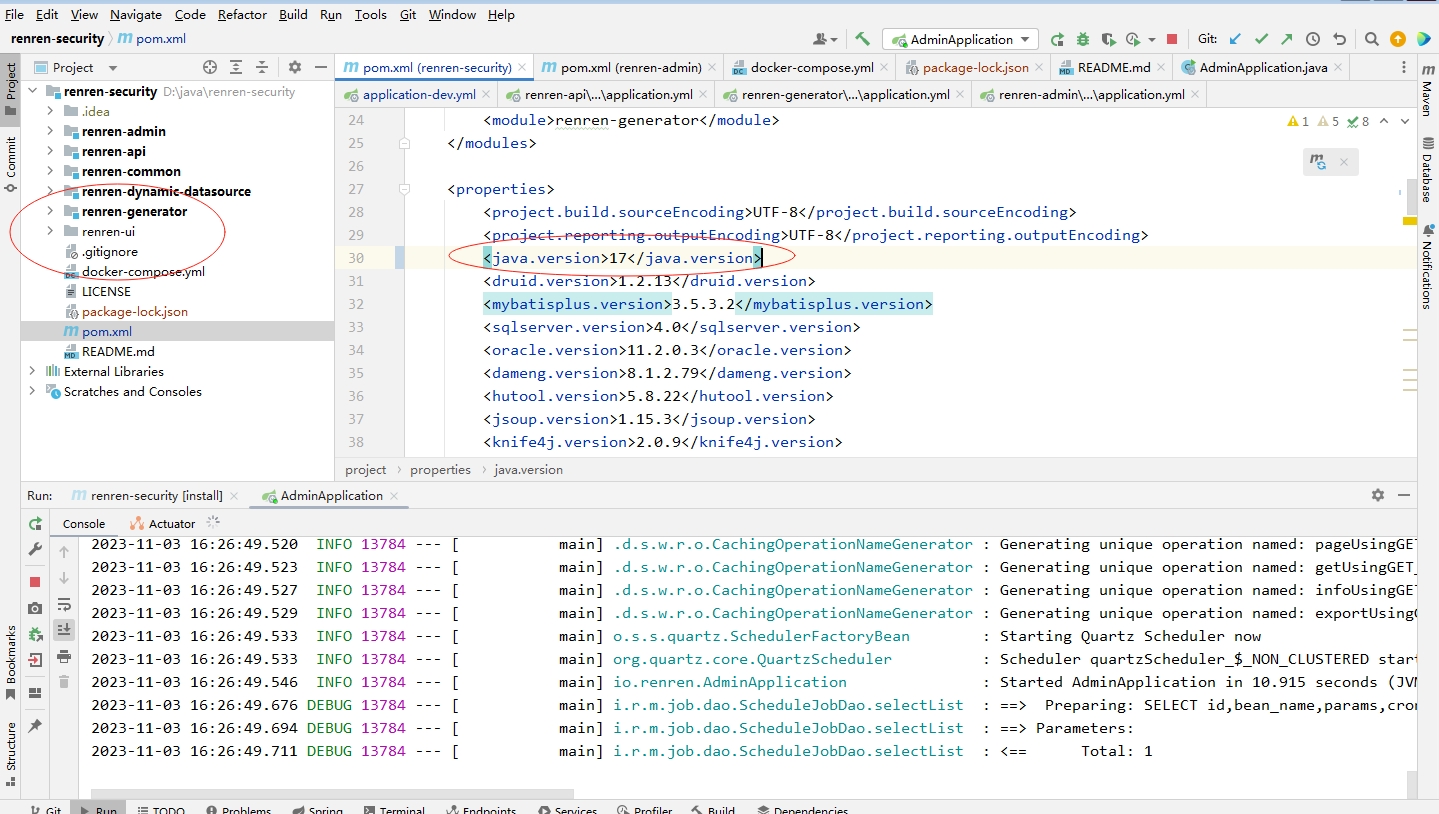 请启动renren-ui，才能访问页面，访问ui报错- 人人开源社区